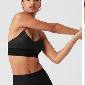 Alo Lavish Bra XS Black